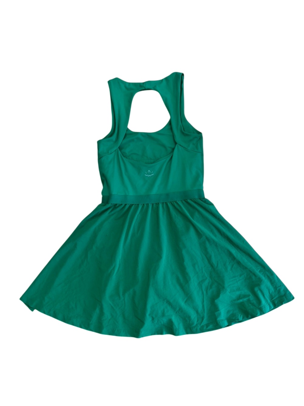 Beyond Yoga Women's Score Pleated Tennis Dress in Home Court Green Size XS - Picture 8 of 10